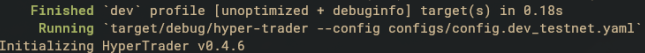 HyperTrader Trading Bot (Rust):