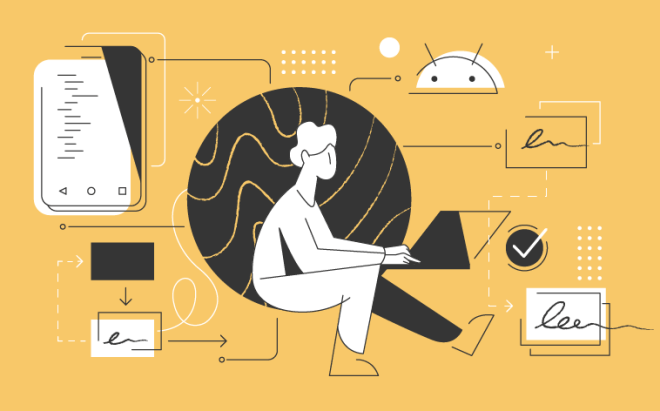 Model-View-ViewModel architecture for Android development