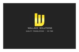Wallace Solutions