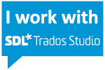 I work with SDL Trados Studio