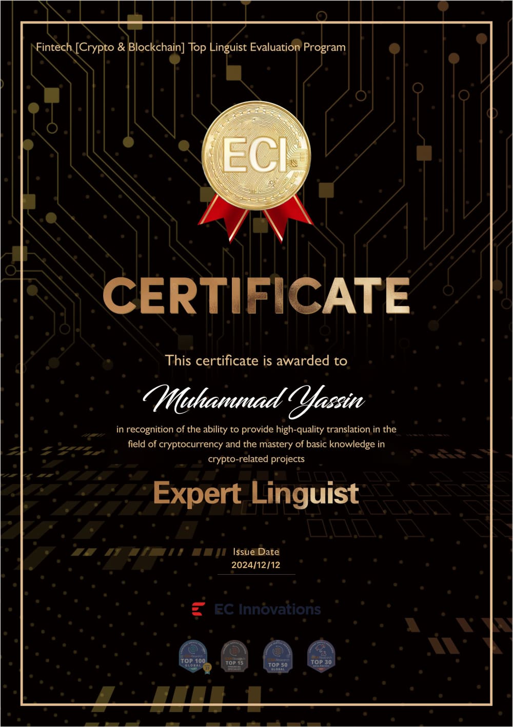 Certified Arabic Translator, Proofreader & Localizer