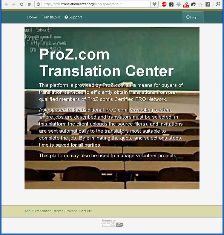 proz translation center dot org