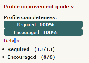 ProZ Profile Completeness 100% Updated