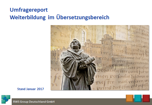 Umfragereport Weiterbildung im Übersetzungsbereich