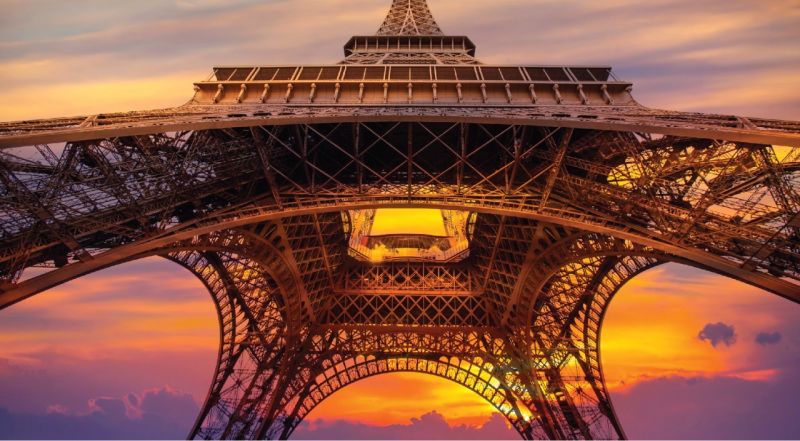 postal França - frente