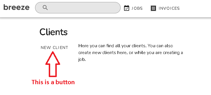 new client button