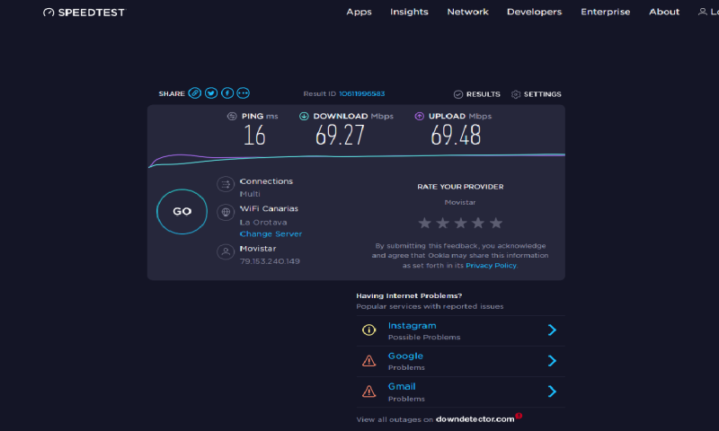 Speedtest