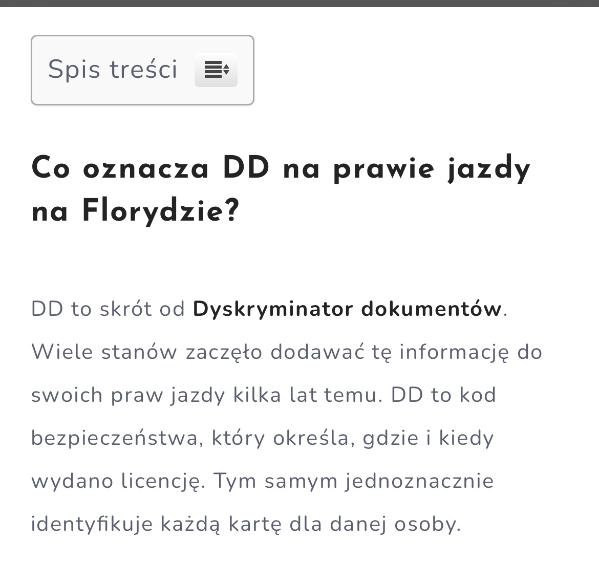 document discriminator English to Polish Certificates, Diplomas