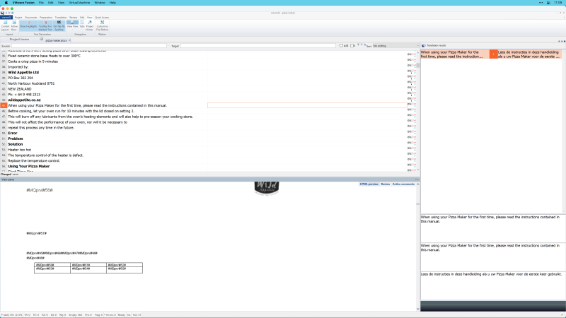 memoQ preview