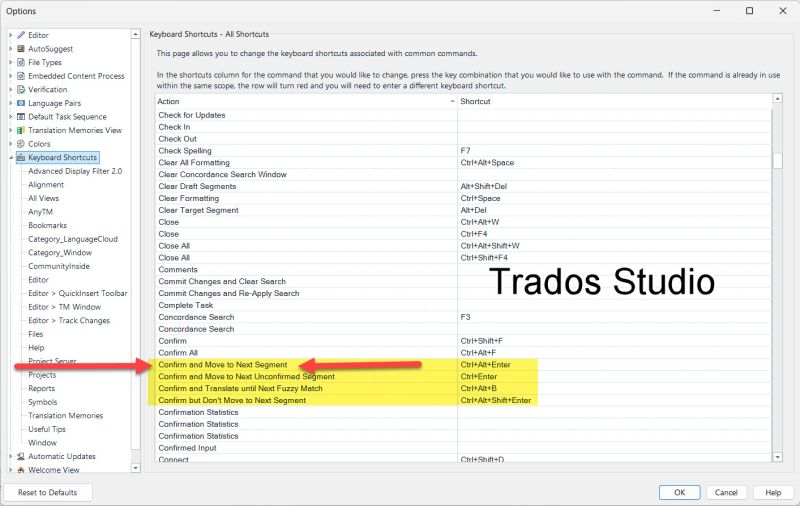 Trados Studio