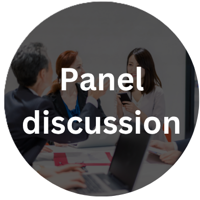 background image for Panel discussion: Innovating in the new language professional role with human judgement