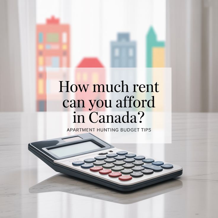 How Much Should You Spend on Rent in Canada? A Simple Rule That Actually Works