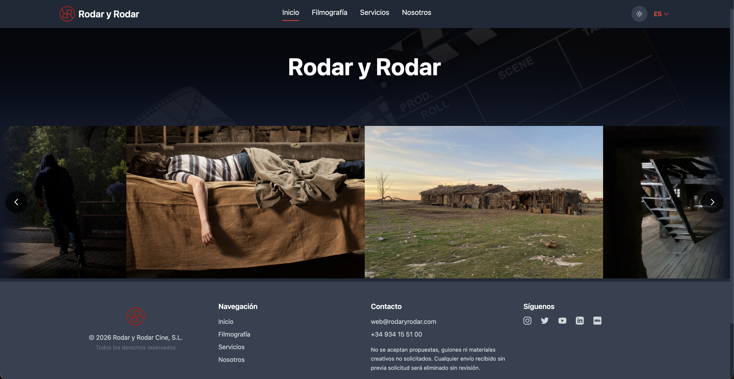 Vista de Rodar y Rodar