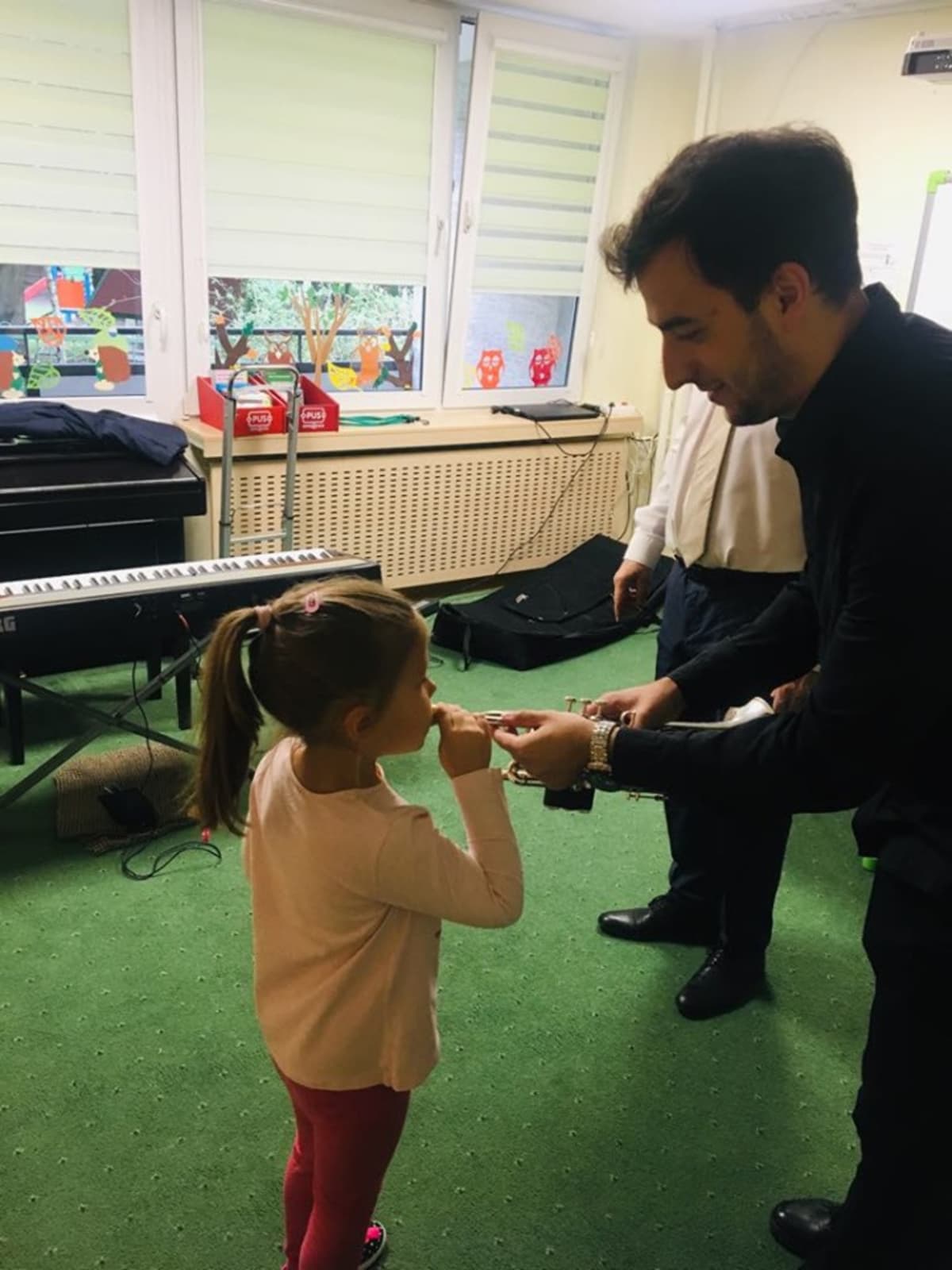 Osoby podczas wydarzenia pt.Koncert "Barwy dźwięku"