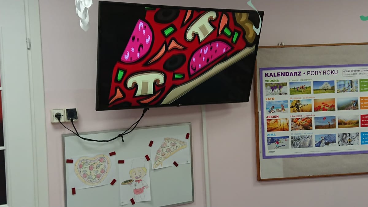 Osoby podczas wydarzenia pt.Dzień Pizzy