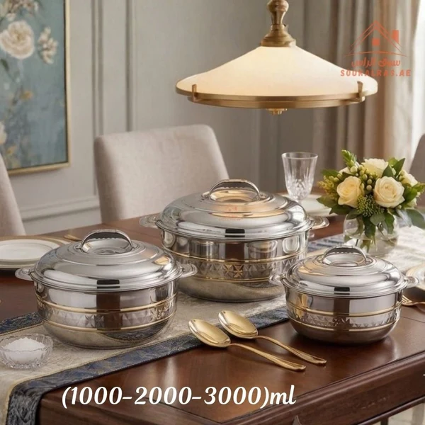 Belly Pot Set, 3 piece