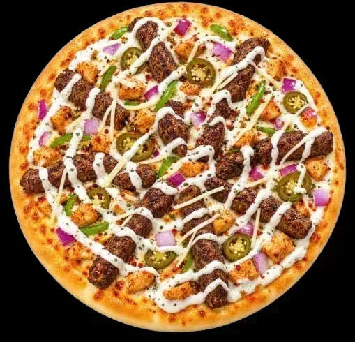 Bihari Kabab Pizza