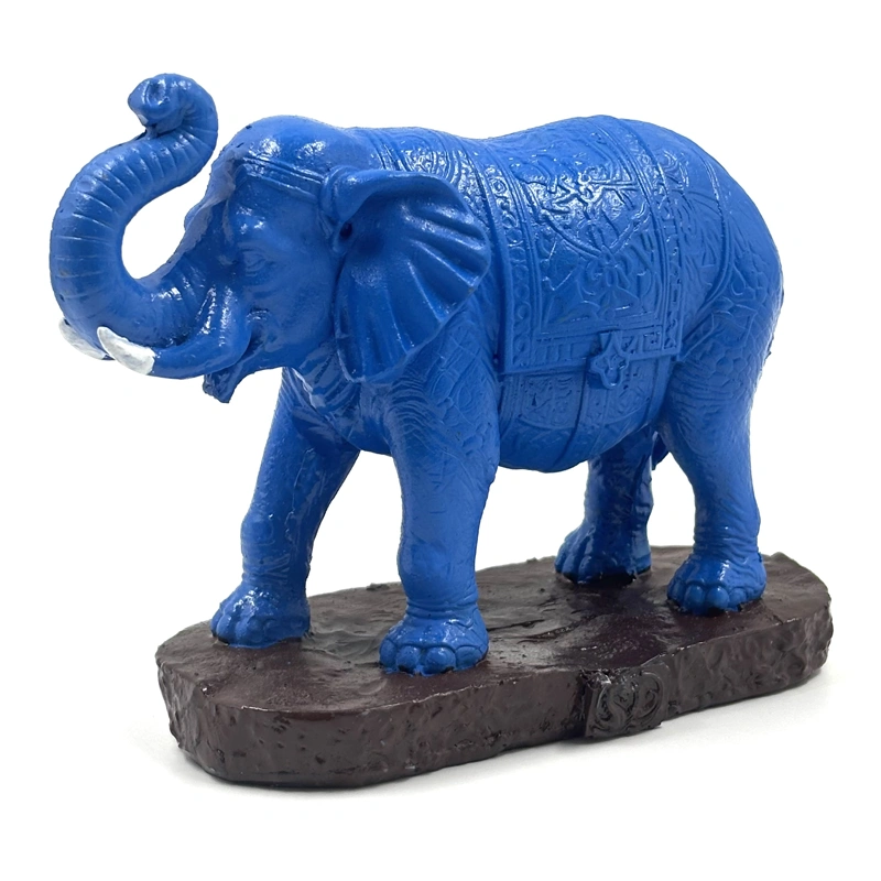 Feng Shui Blue Elephant Statue | Prospera Feng Shui