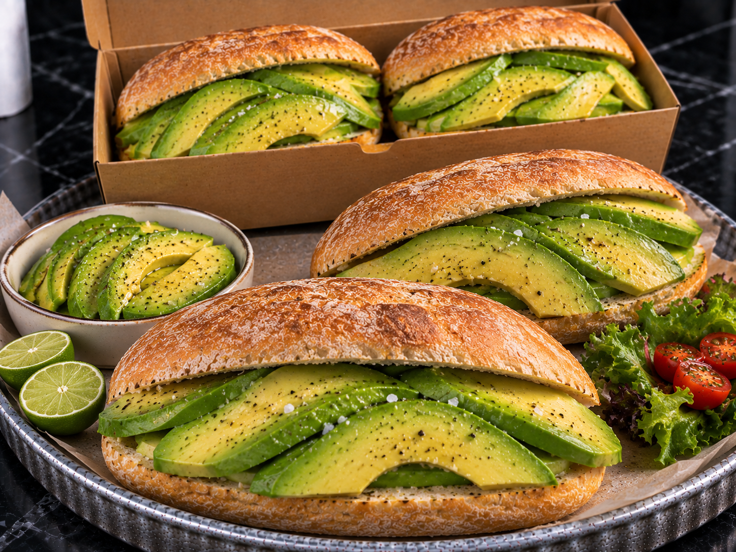 Pan con Palta