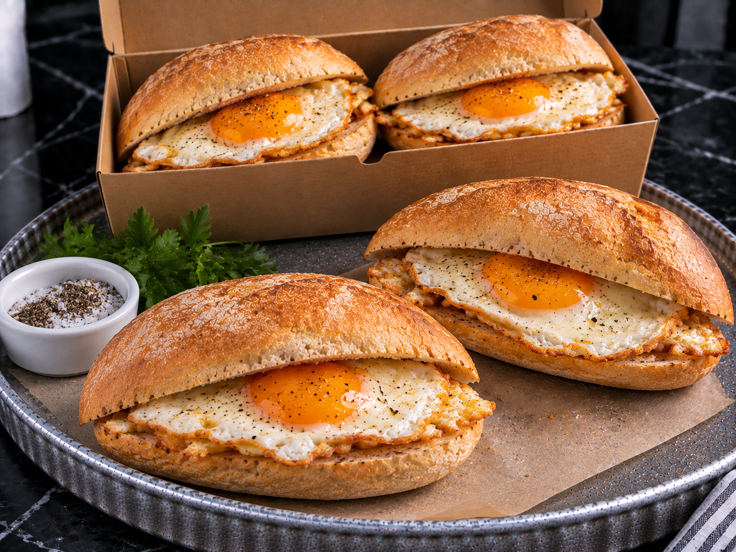Pan con Huevo