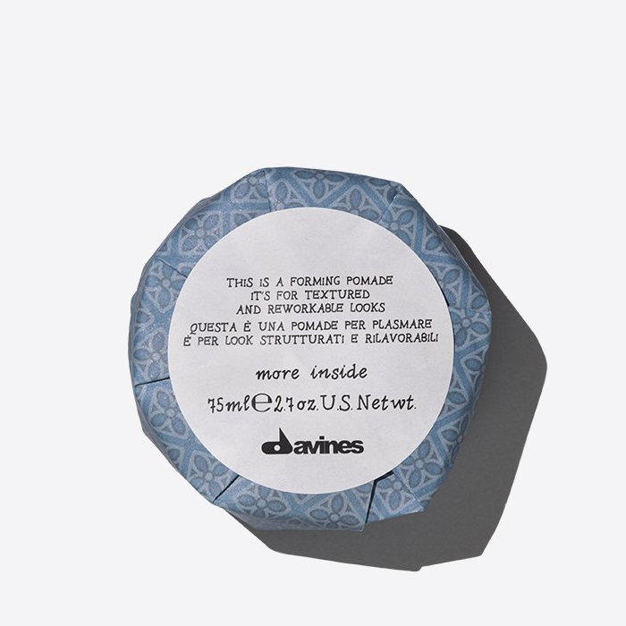 Davines This is a Forming Pomade for reworkable textured looks
