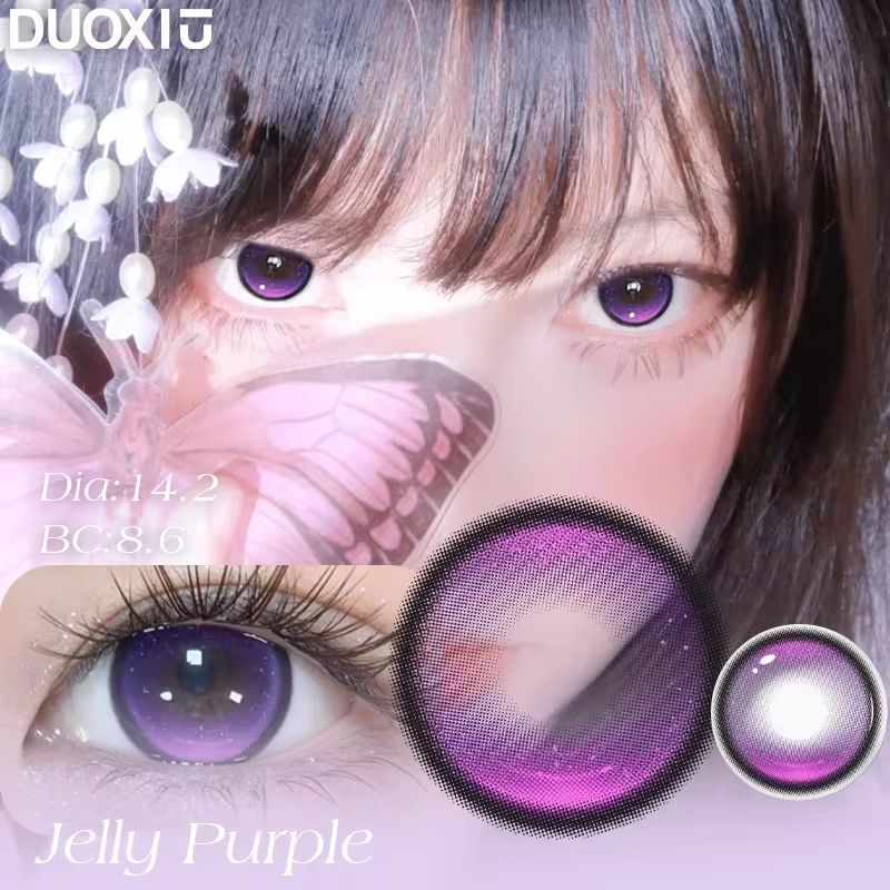 Lenses DUOXIU Jelly Purple