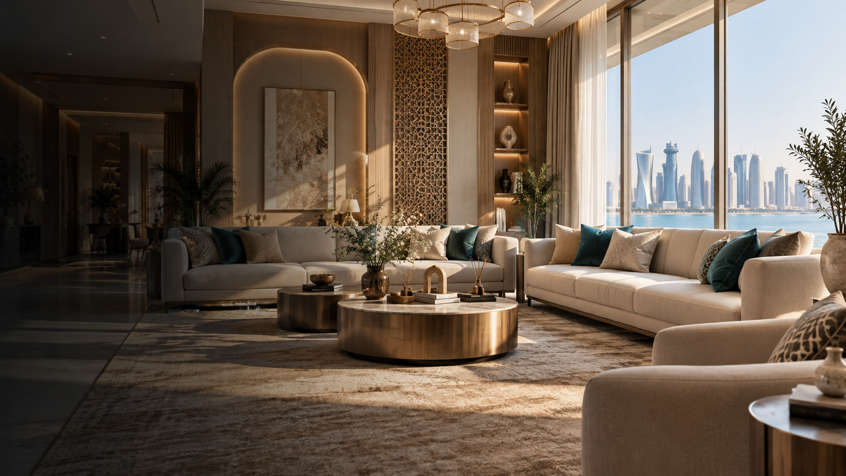 Villa Interior Design in Qatar