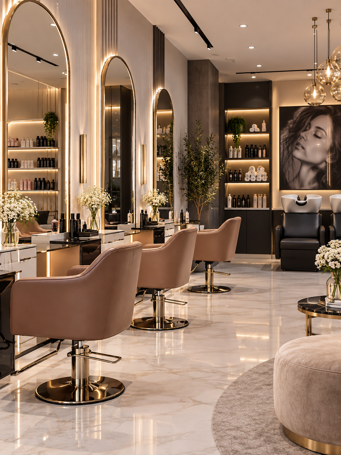 Salon Interior Design & Fit-Out in Qatar — Qivora Interiors Qatar