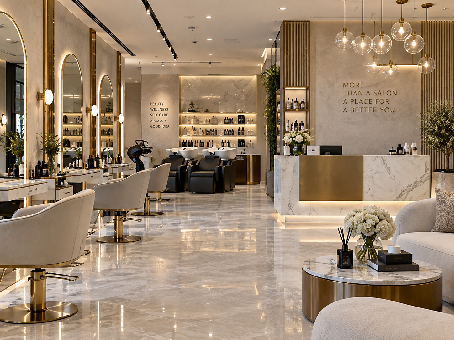 Luxury Reception & Retail Bar