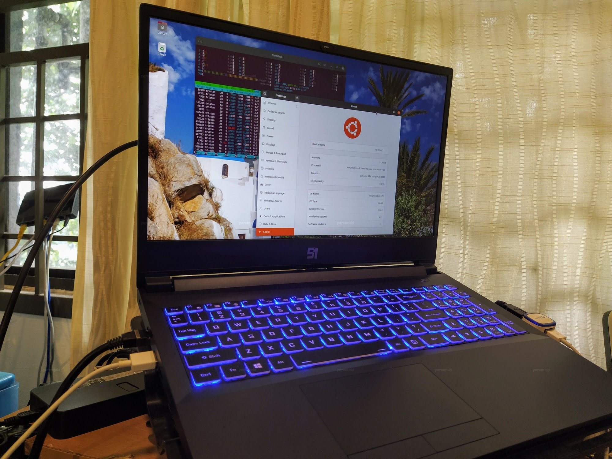 Installing Ubuntu 20.04 Focal On the Clevo NH57AF1 aka XMG Apex 15