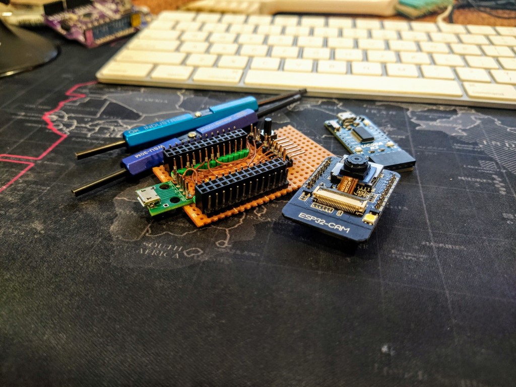 Dev board and some wire wrap tools