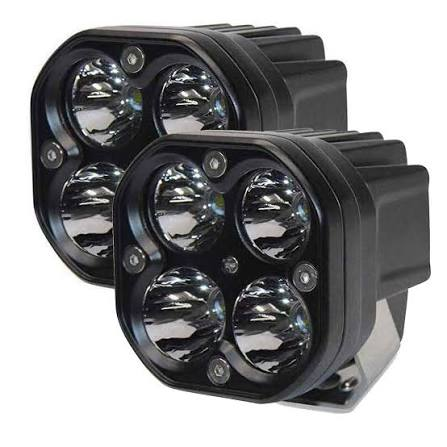 4 LED Motorcycle Auxiliary Light