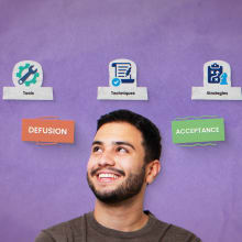illustration of man choosing