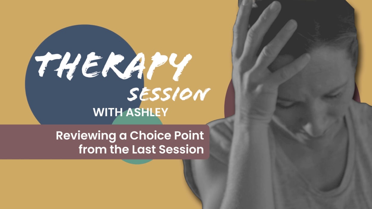 a still from the video