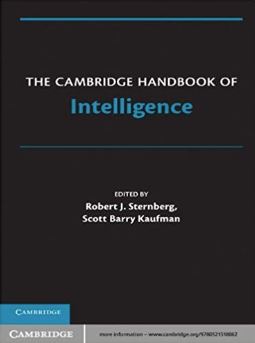 Book cover of "The Cambridge Handbook of Intelligence"