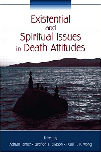 Book cover of "Existential and Spiritual Issues in Death Attitudes"