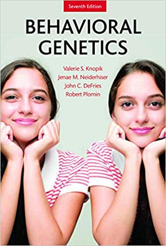 Behavioral Genetics Book cover of "Behavioral Genetics"
