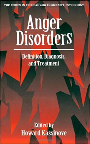 Book cover of "Anger Disorders: Definition, Diagnosis, And Treatment"