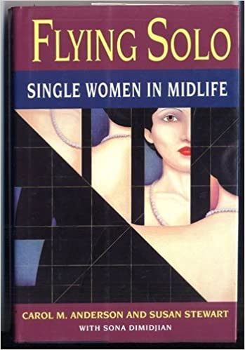 Book cover of "Flying Solo: Single Women in Midlife"