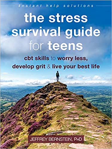 Book cover of "The Stress Survival Guide for Teens"