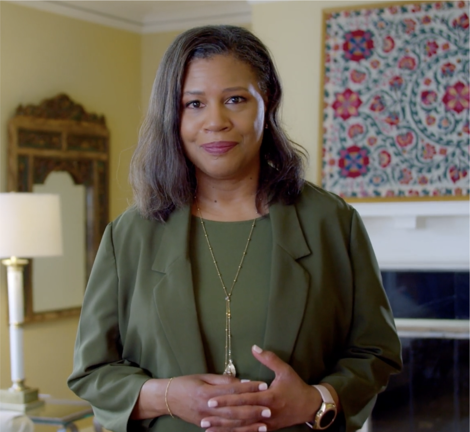 Josephine Ridley facing the camera and smiling