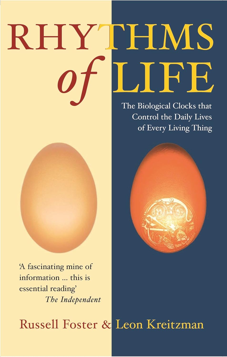 Book cover of "The Rhythms of Life"