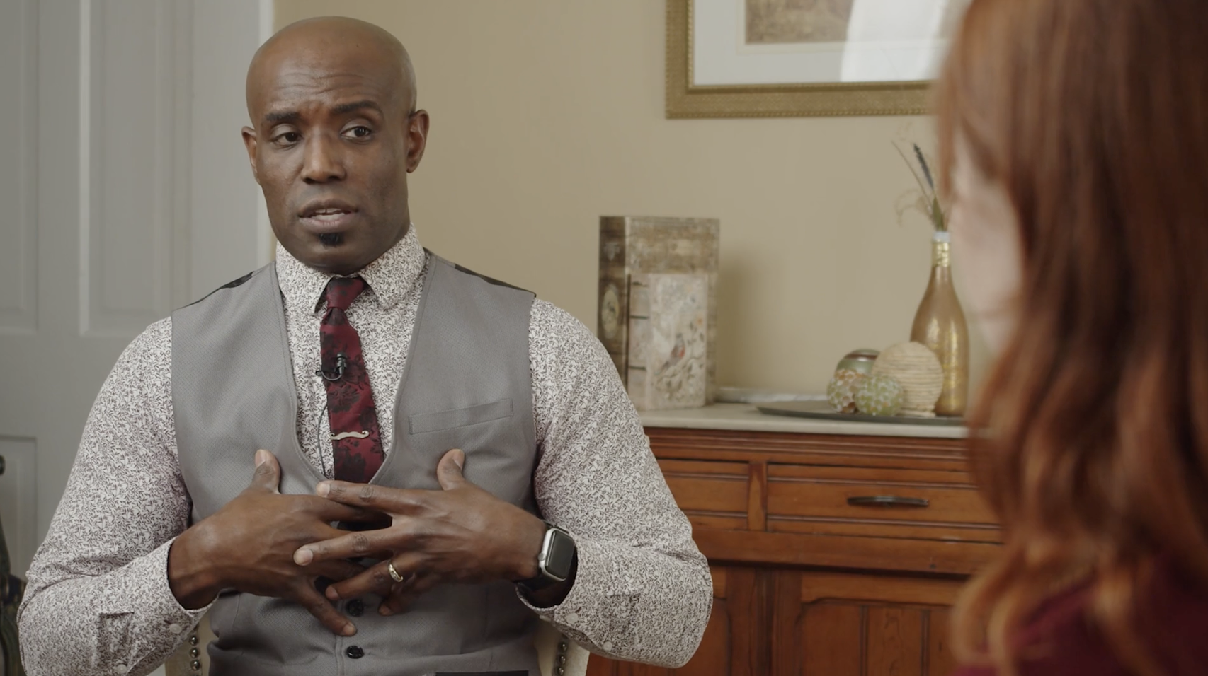 Kevin Chapman teaching