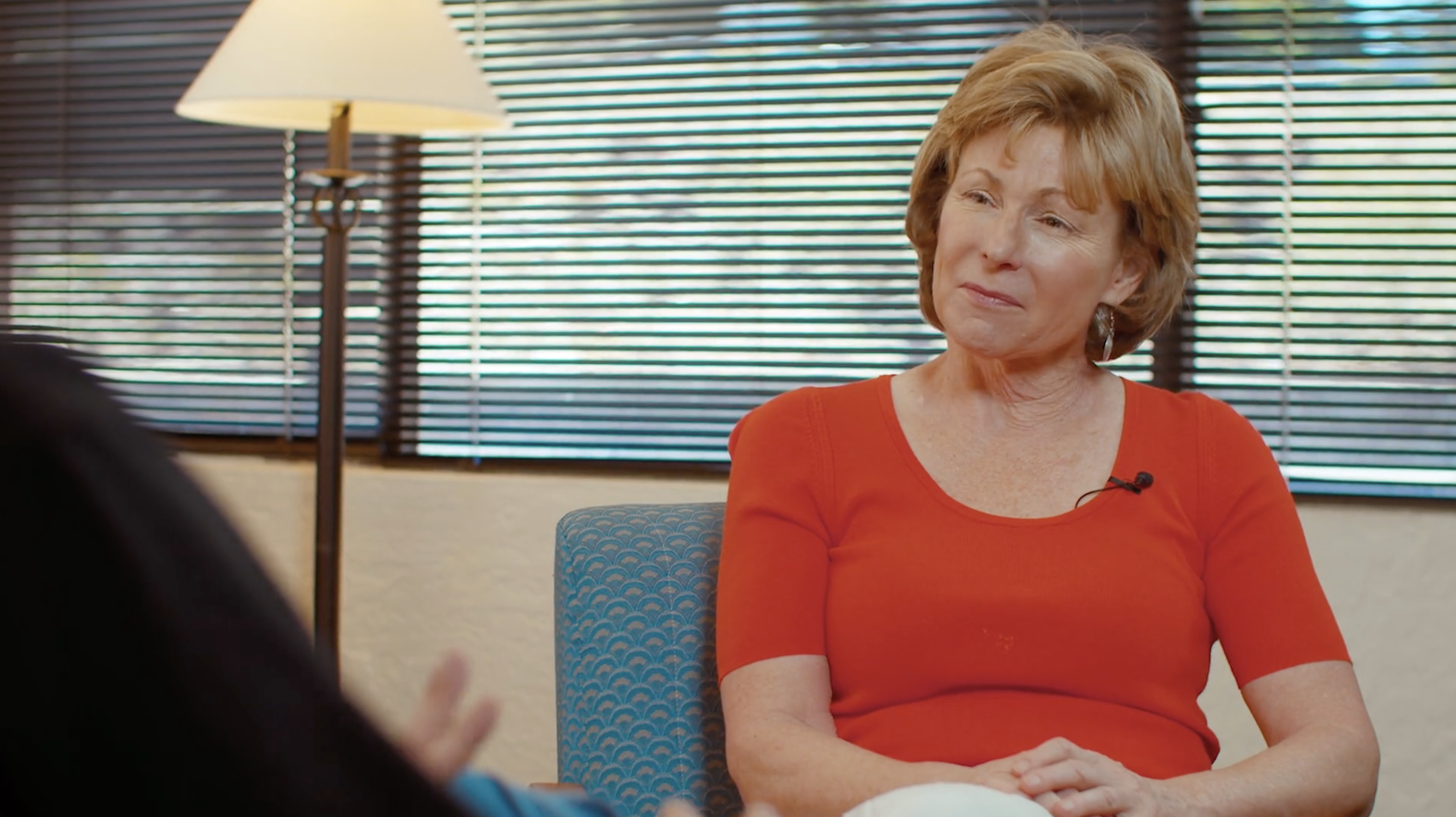 therapy demonstration with Theresa Moyers