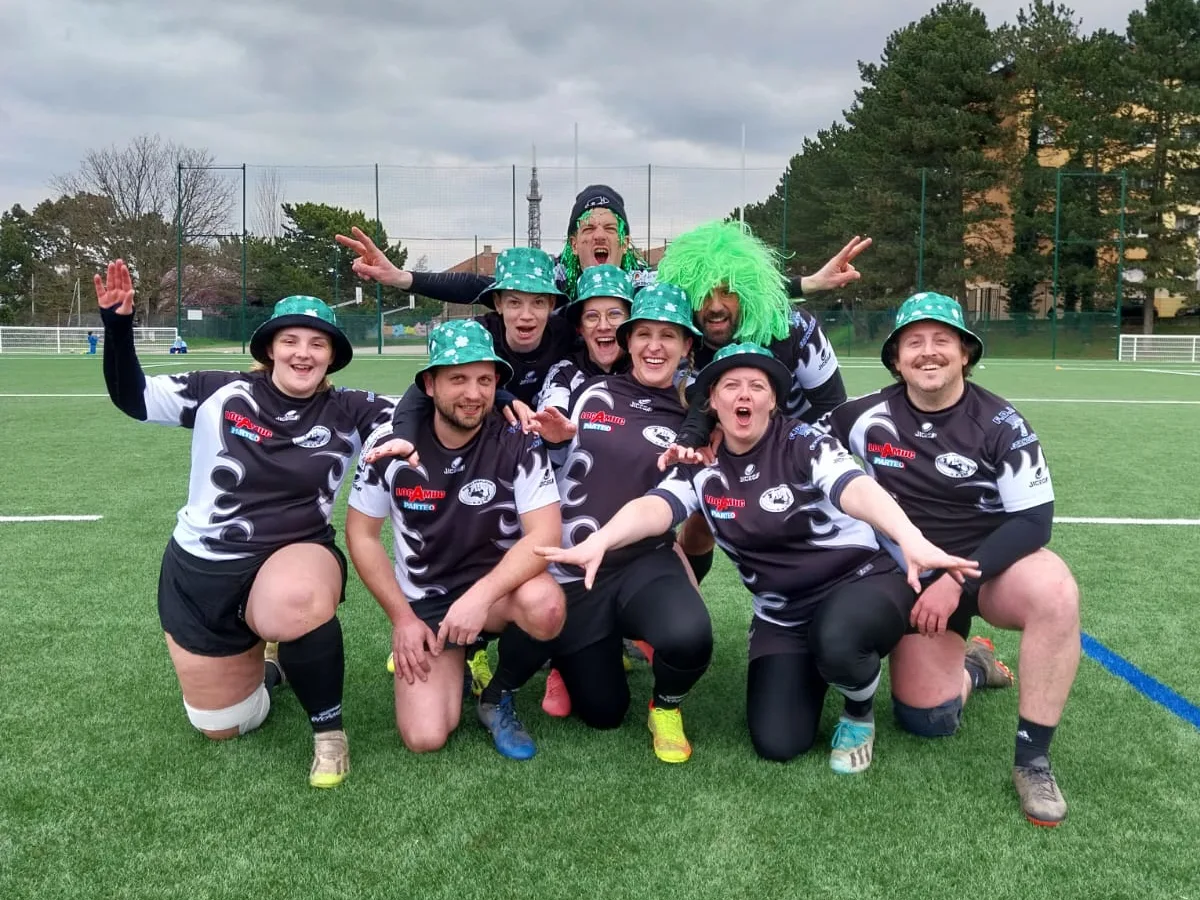 2024/2025, l'équipe du Tournoi de la Saint-Patrick au COL le 16 mars 2025