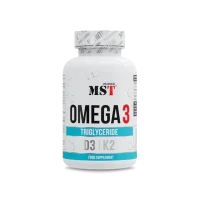 MST - Omega 3 500 mg D3 + K2 120 Softgels