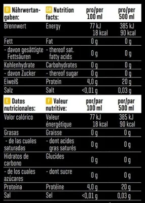Body Attack Clear Iso Whey Drink 12 x 500ml 2
