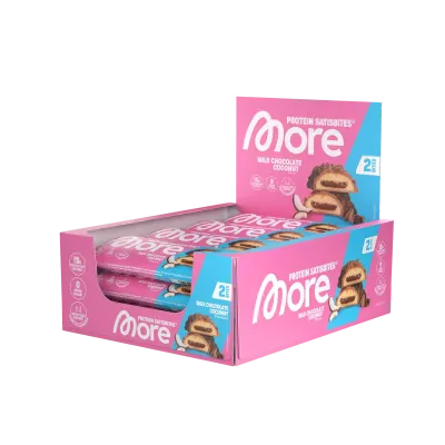 More Nutrition Protein Satisbites 12 x 2x25g