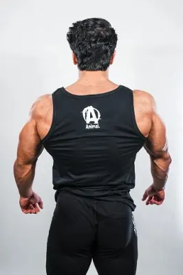 Universal Animal Iconic Tank Top Black