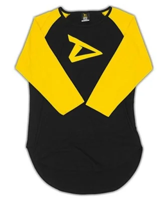 Dedicated 3/4 Sleeve Raglan Short Logo 2